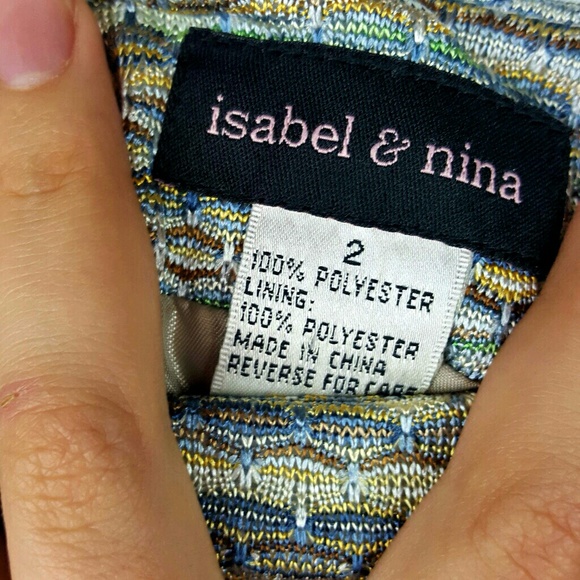 Isabel & Nina Multicolored Skirt Size 2 - Picture 5 of 6
